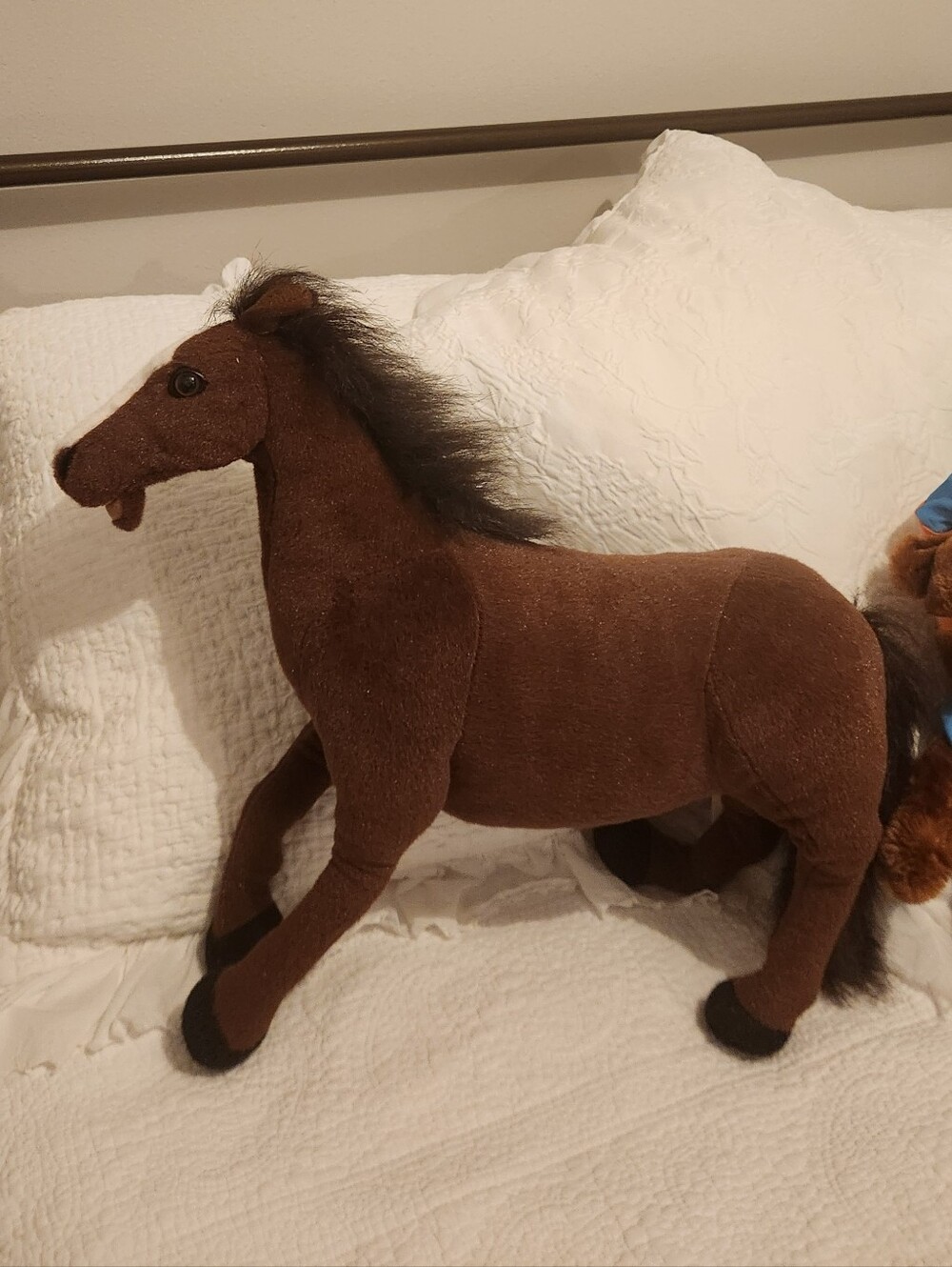 2 Ft Long Stuffed Horse With Bendable Legs